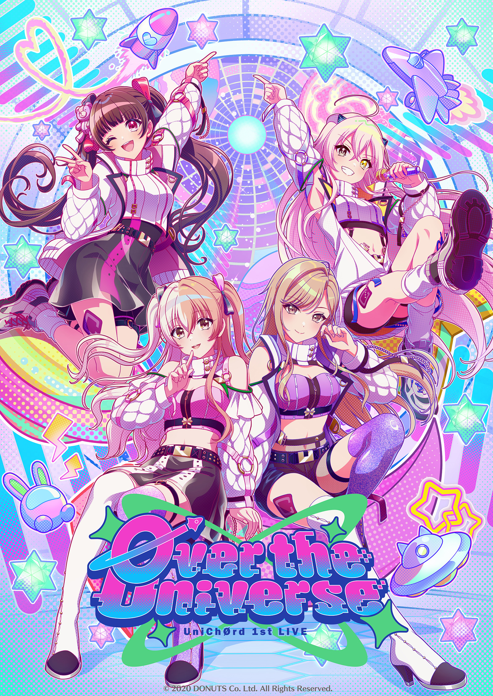 D4DJ、UniChØrd 1st LIVE 「Øver the Universe」キービジュアル＆ライブロゴ公開！〜事前物販も受付中〜