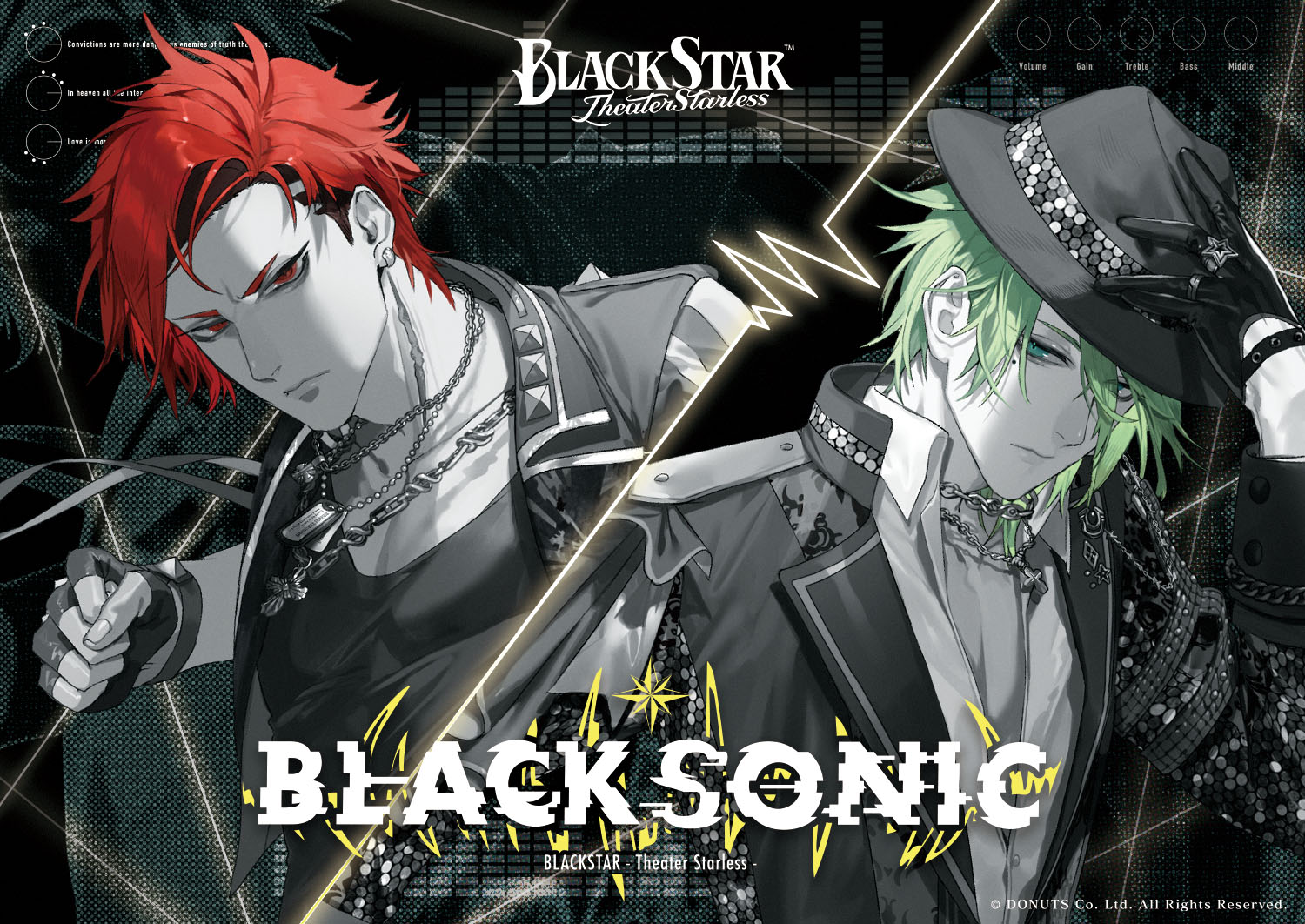 『ブラックスター -Theater Starless-』シンガー×バンド演奏による新形態のライブツアー「BLACK SONIC」を全国5都市で開催決定！出演者、チケット情報などの詳細を解禁